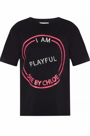 Logo-printed t-shirt, zdjęcie 1 Logo-printed t-shirt od See By Chloe